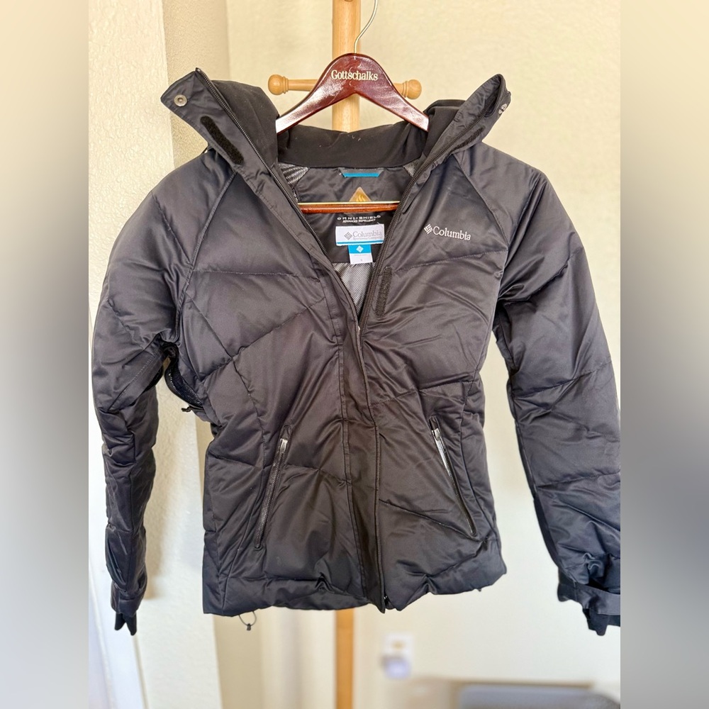 Columbia Women’s Black Lay 'D' Omni-Heat Down Winter Jacket